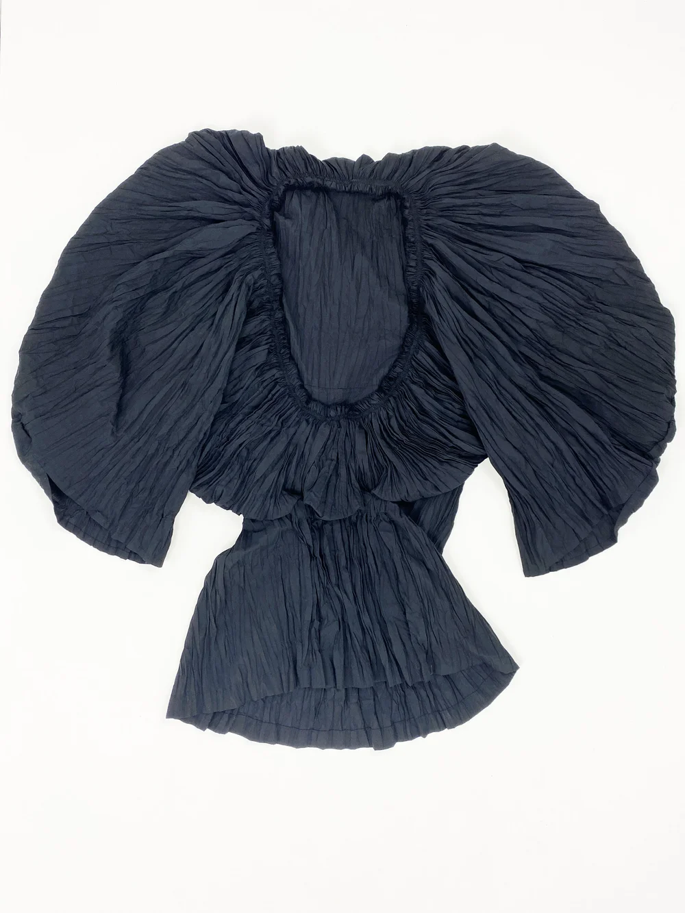 Junya Watanabe S/S 2008 pleated batwing tunic — JAMES VELORIA